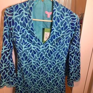 Lilly Pulitzer Devina bell sleeve dress 00